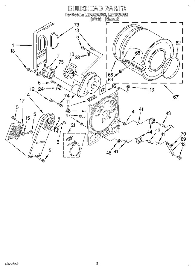 Diagram for LER3624BW3