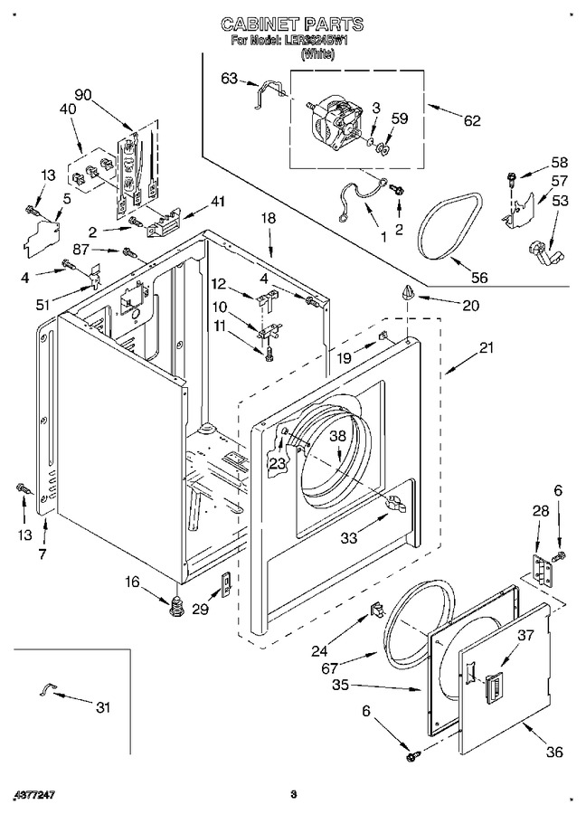 Diagram for LER3624BW1