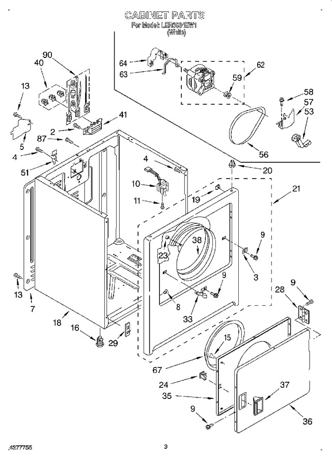 Diagram for LER3634EW1