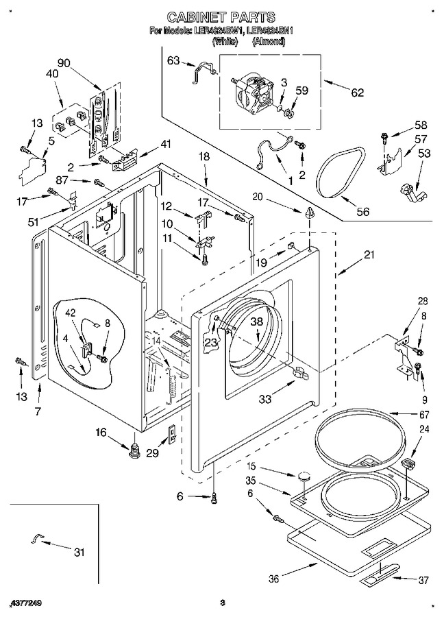 Diagram for LER4624BW1