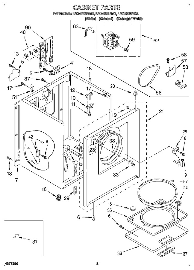 Diagram for LER4624BW2