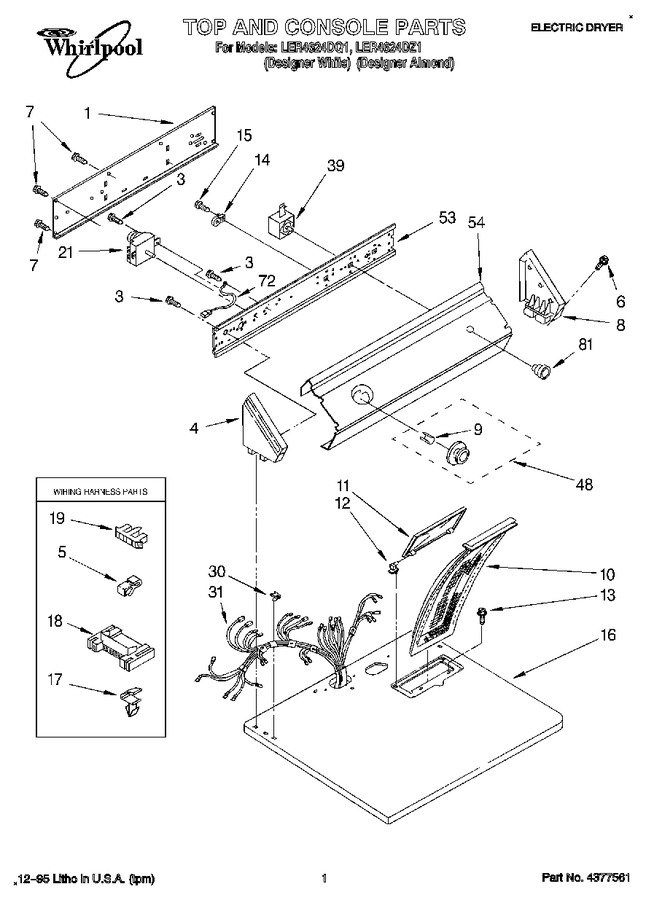 Diagram for LER4624DQ1