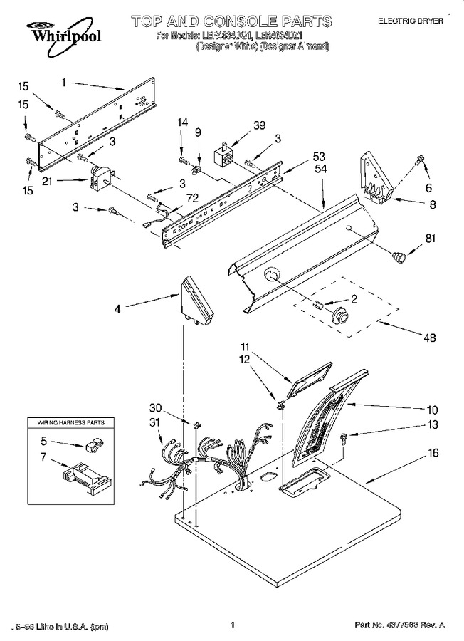 Diagram for LER4634DZ1