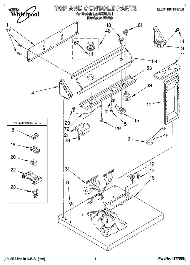 Diagram for LER5634DQ1