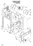 Diagram for 02 - Cabinet Parts