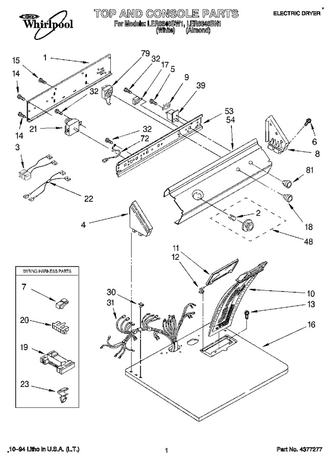 Diagram for LER6646BW1