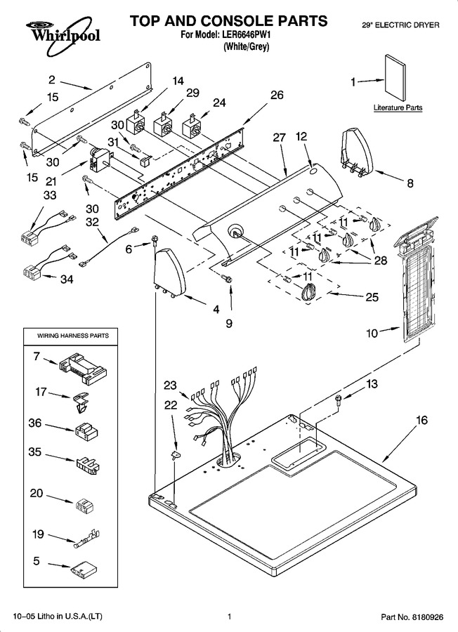 Diagram for LER6646PW1