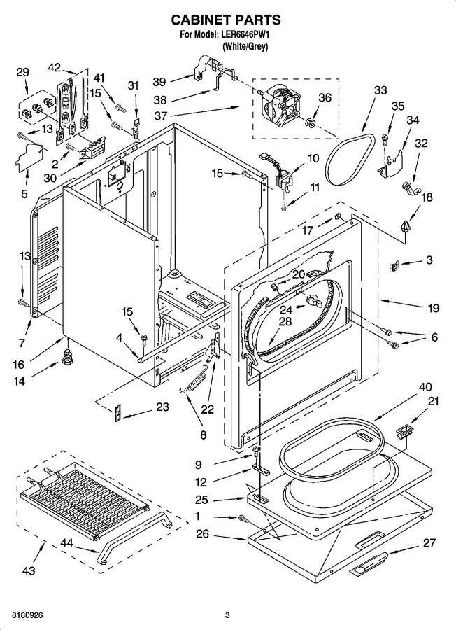 Diagram for LER6646PW1