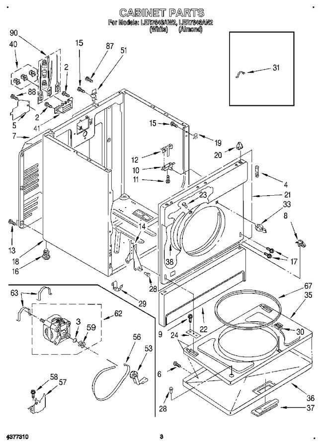 Diagram for LER7646AW2