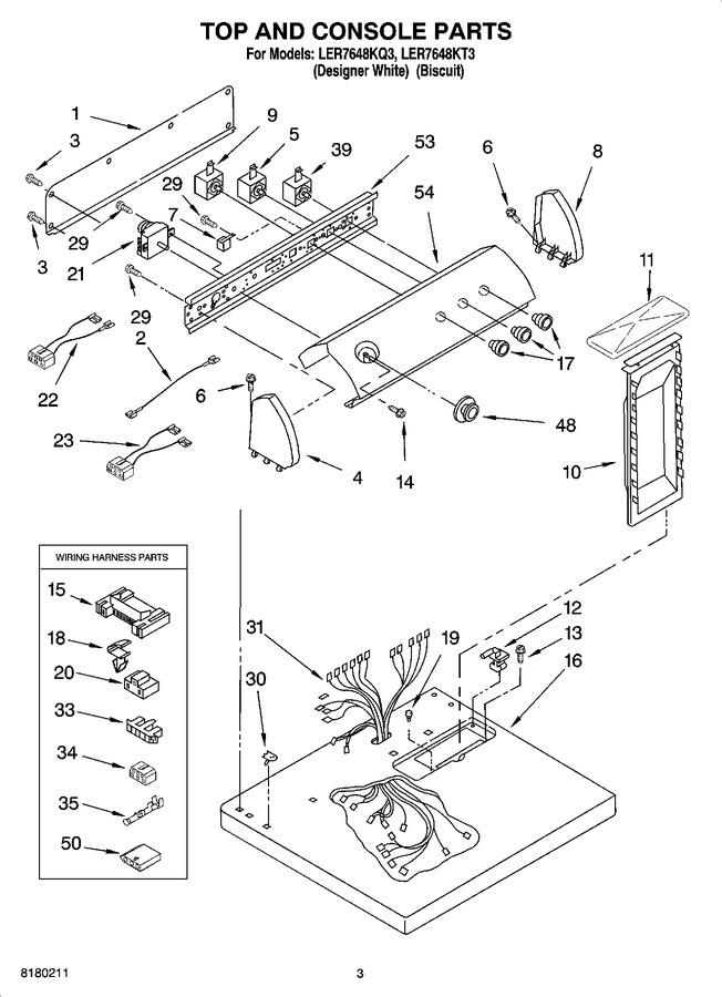 Diagram for LER7648KT3