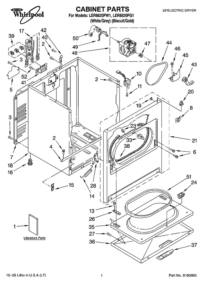 Diagram for LER8620PW1