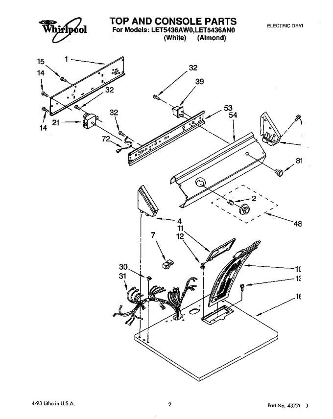 Diagram for LET5436AW0