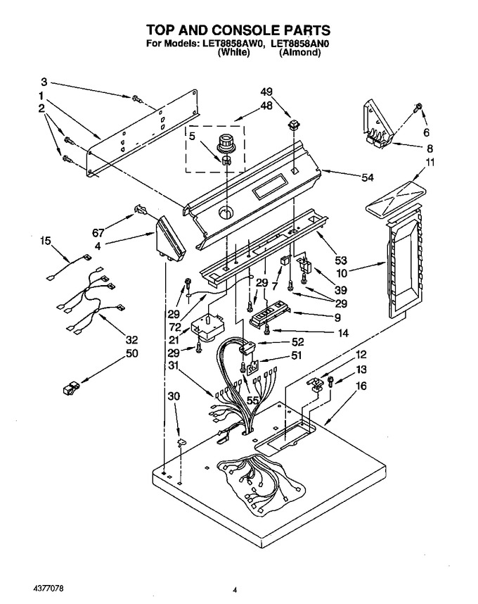 Diagram for LET8858AW0