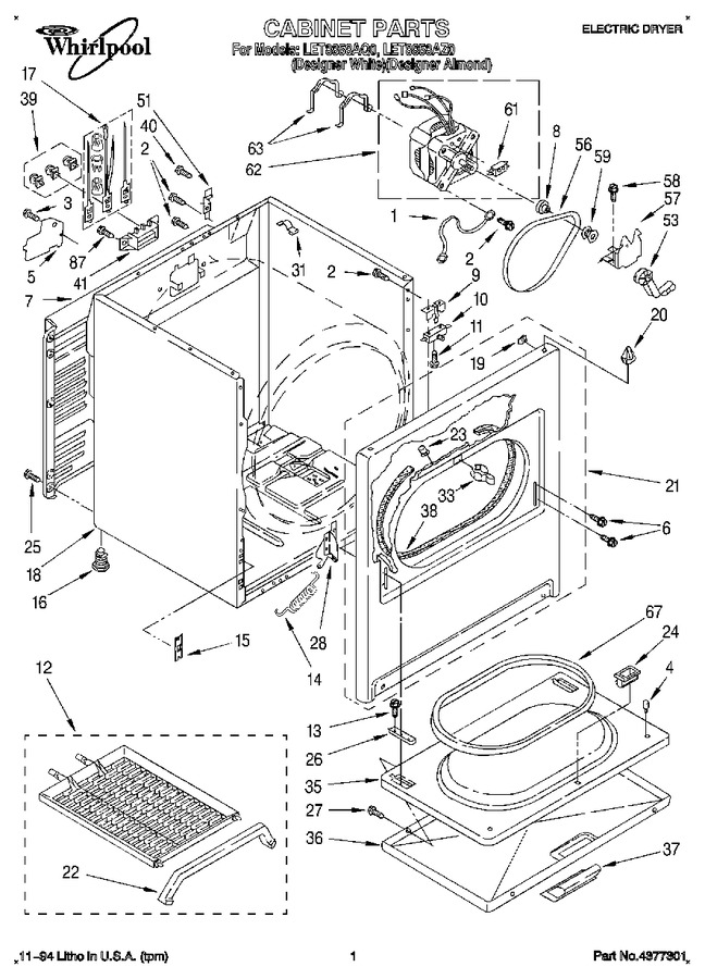 Diagram for LET8858AZ0