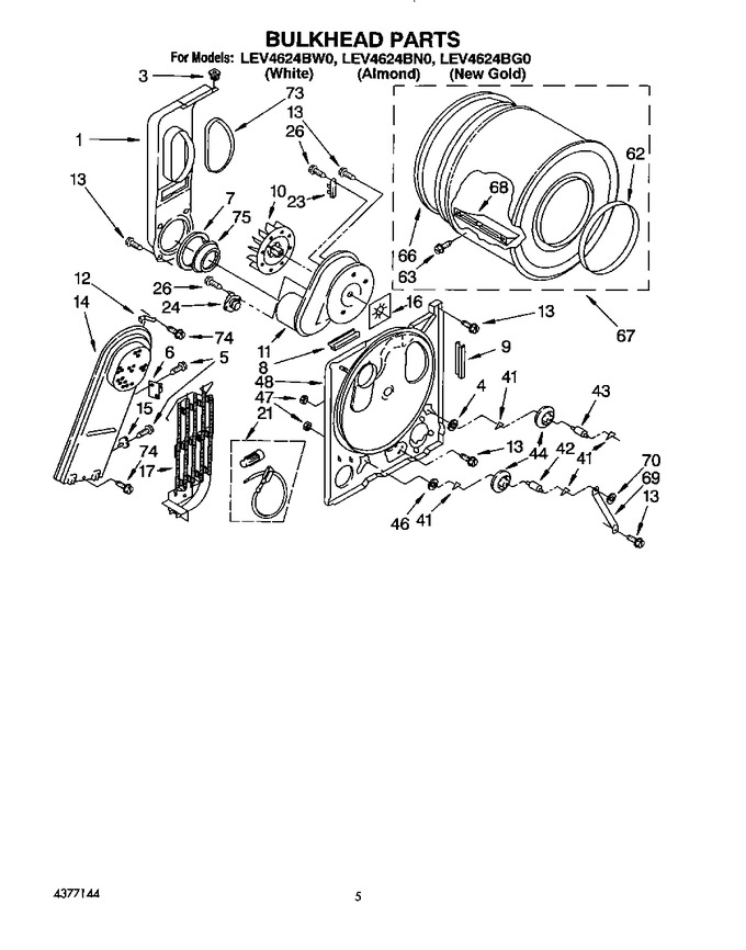 Diagram for LEV4624BW0