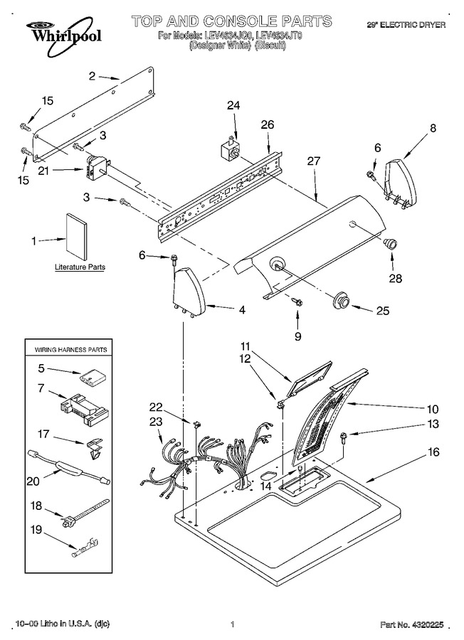 Diagram for LEV4634JT0