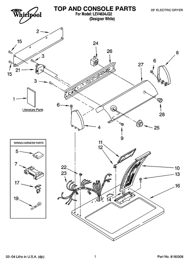 Diagram for LEV4634JQ2