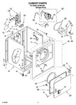 Diagram for 02 - Cabinet Parts
