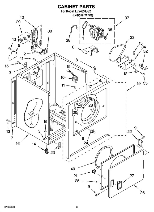 Diagram for LEV4634JQ2
