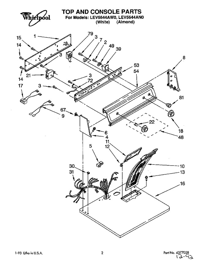 Diagram for LEV5644AN0