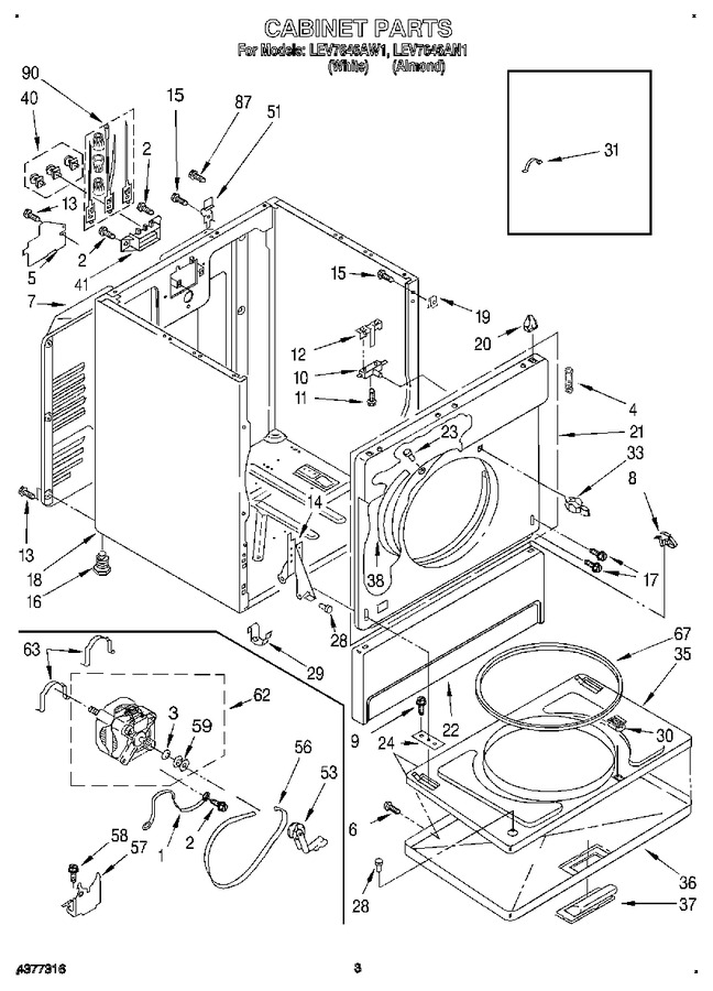 Diagram for LEV7646AW1