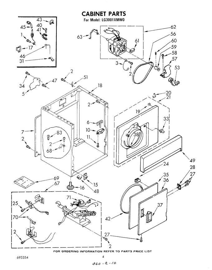 Diagram for LG3001XMW0