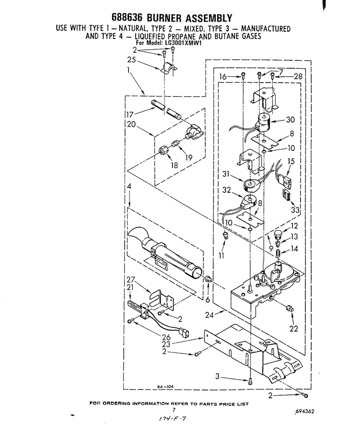 Diagram for LG3001XMW1