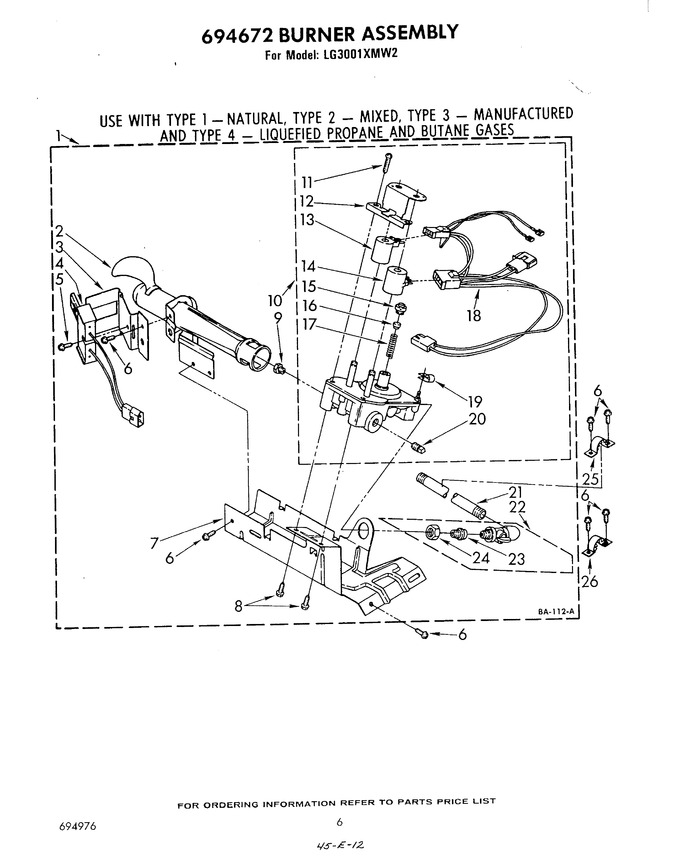 Diagram for LG3001XMW2