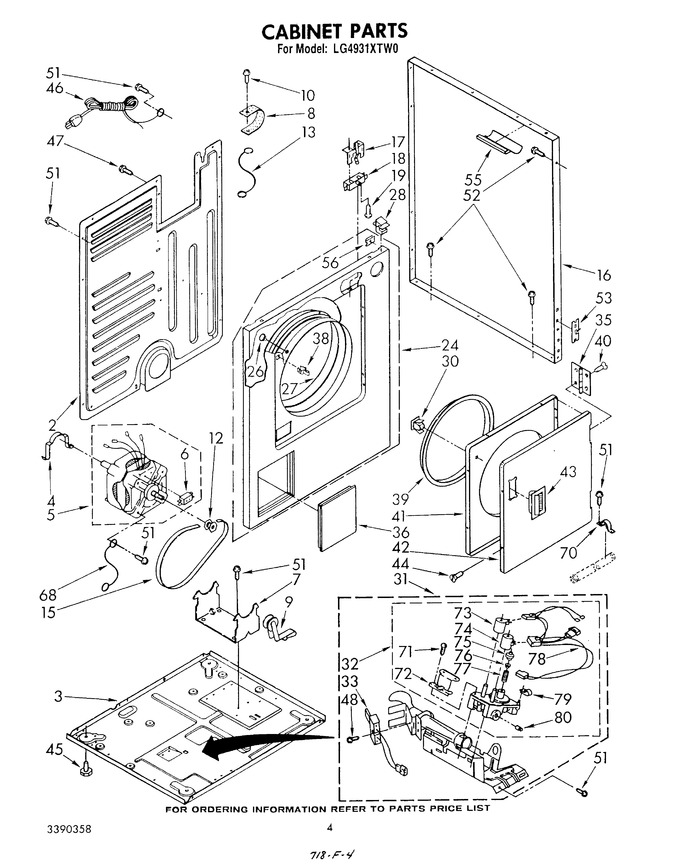 Diagram for LG4931XTG0