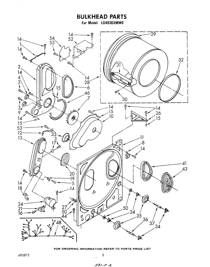 Diagram for LG4936XMW0