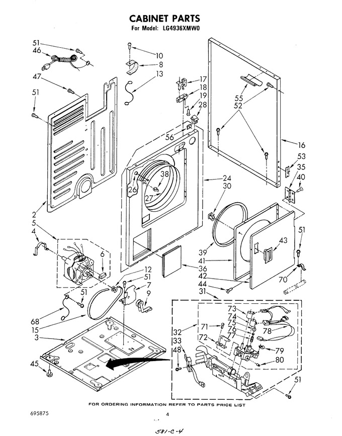 Diagram for LG4936XMW0