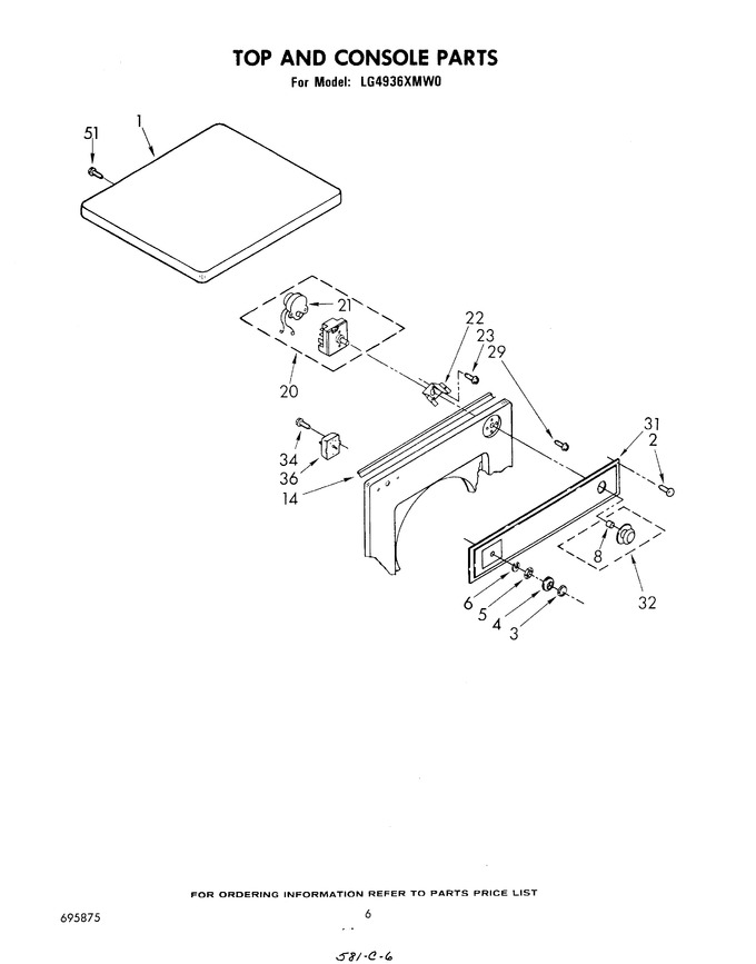 Diagram for LG4936XMW0