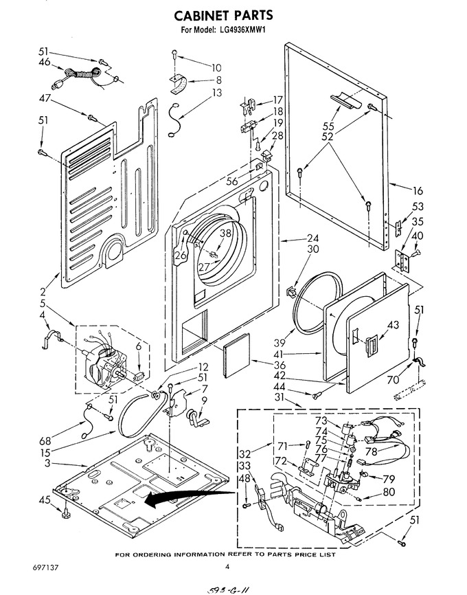 Diagram for LG4936XMW1