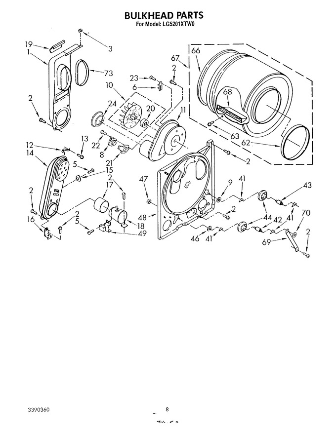 Diagram for LG5201XTF0