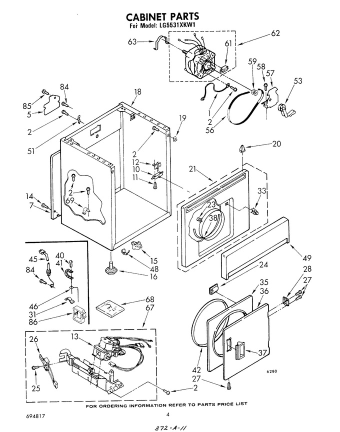 Diagram for LG5531XKW1