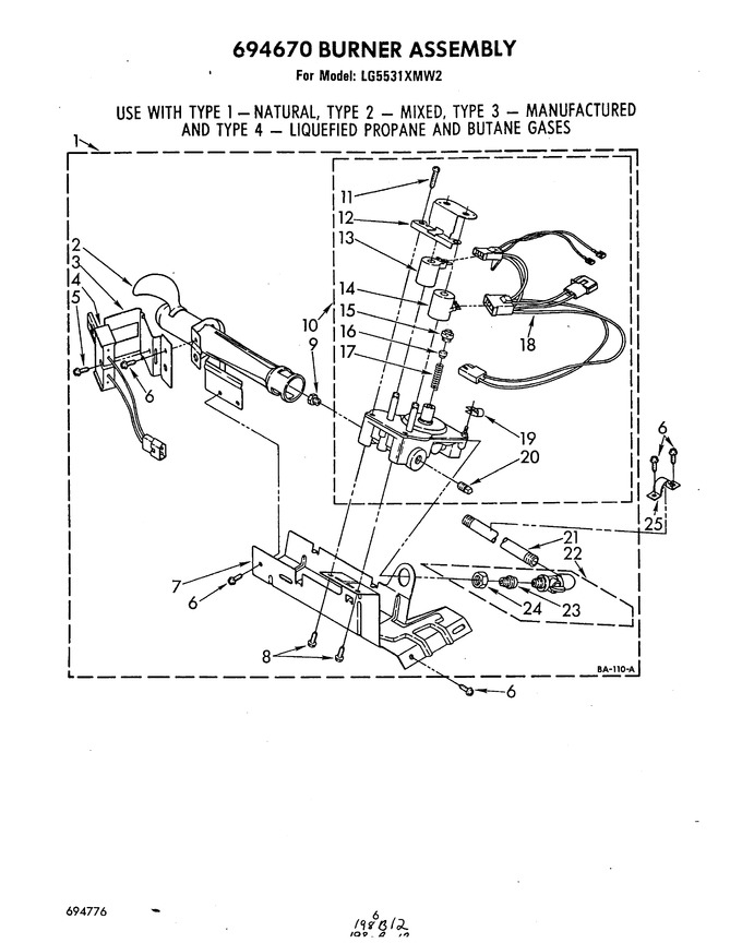 Diagram for LG5531XMW2