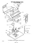 Diagram for 02 - Top And Console , Literature And Optional
