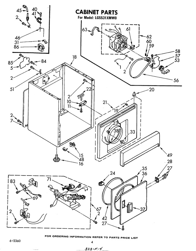 Diagram for LG5531XMW0
