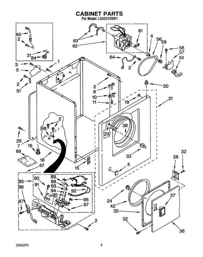 Diagram for LG5531XSW1