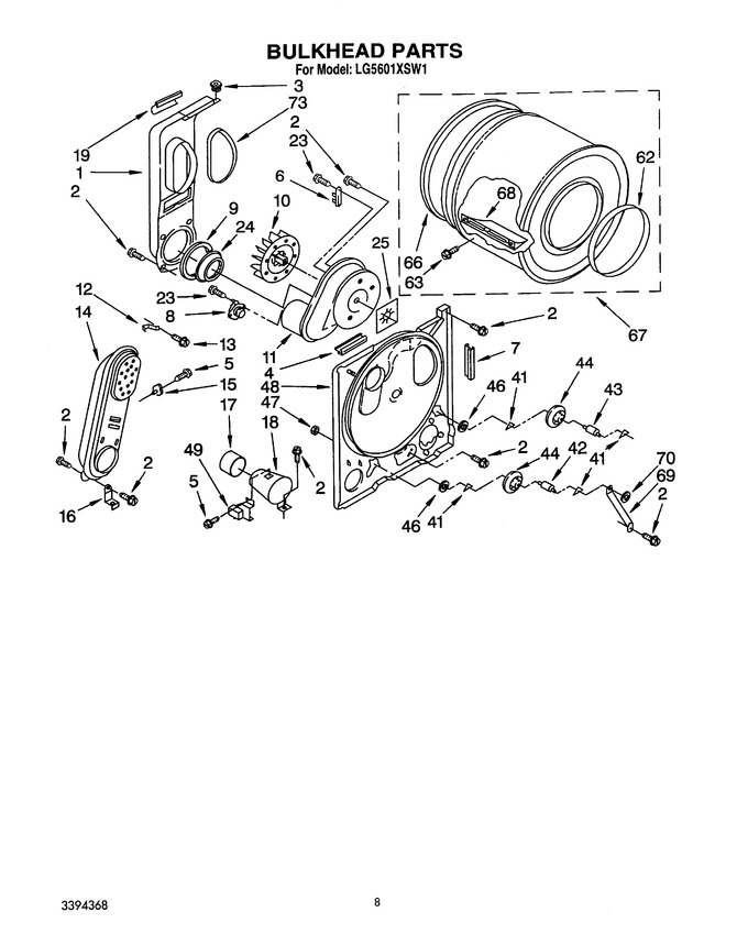Diagram for LG5601XSW1