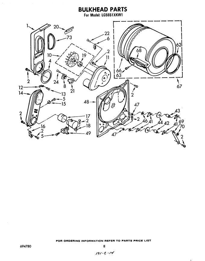 Diagram for LG5651XKW1
