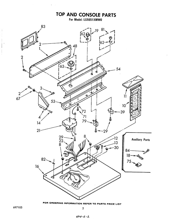 Diagram for LG5651XMW0
