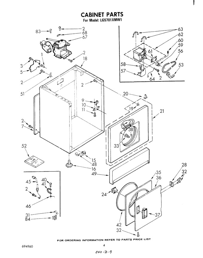 Diagram for LG5701XMW1