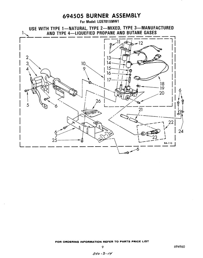 Diagram for LG5701XMW1