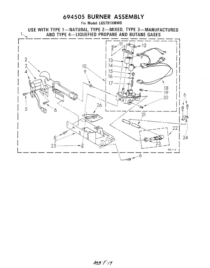 Diagram for LG5791XMW0