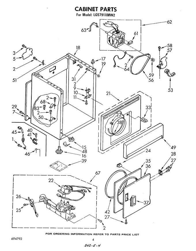 Diagram for LG5791XMW2