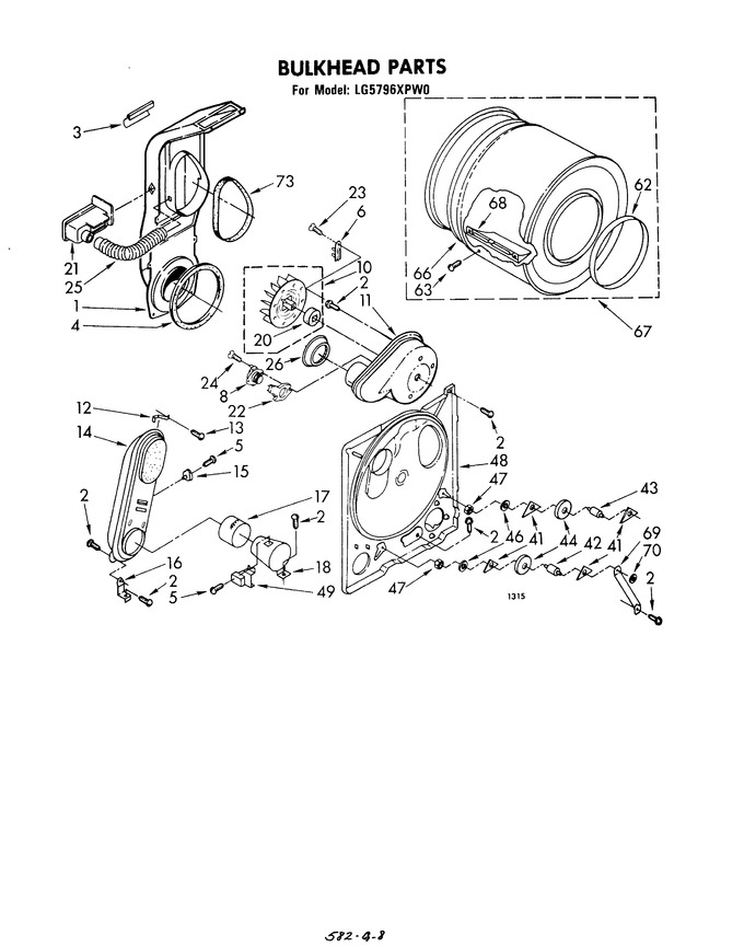 Diagram for LG5796XPW0