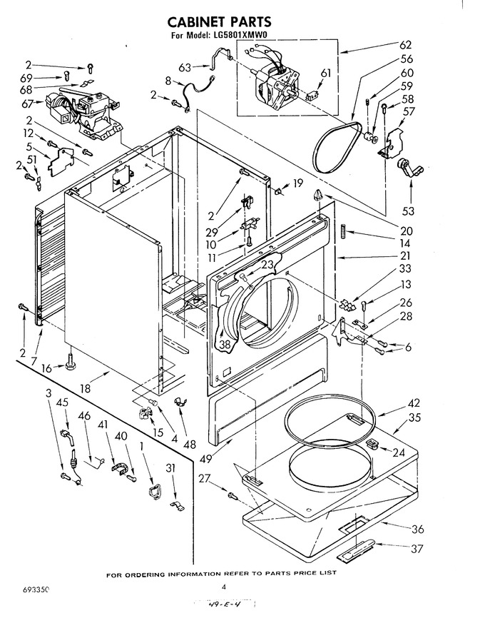 Diagram for LG5801XMW0