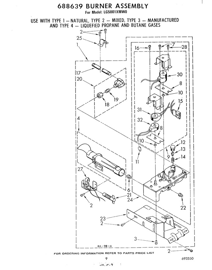 Diagram for LG5801XMW0