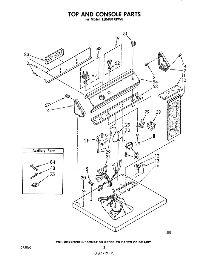 Diagram for LG5801XPW0